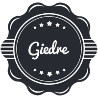 Giedre badge logo