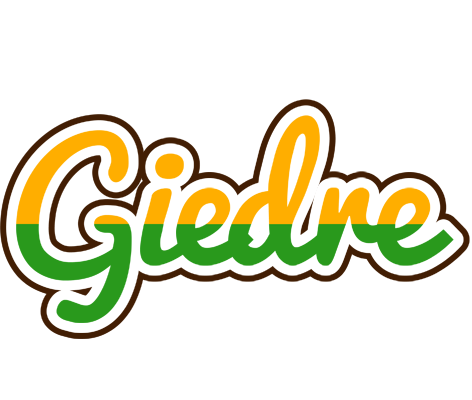Giedre banana logo