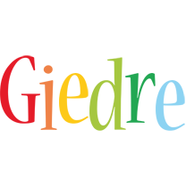 Giedre birthday logo