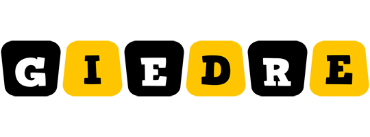 Giedre boots logo