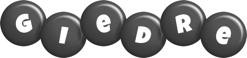 Giedre candy-black logo