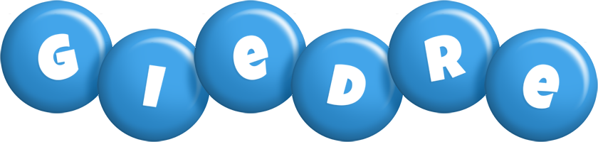 Giedre candy-blue logo