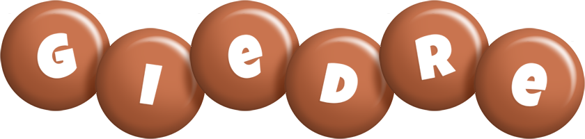 Giedre candy-brown logo