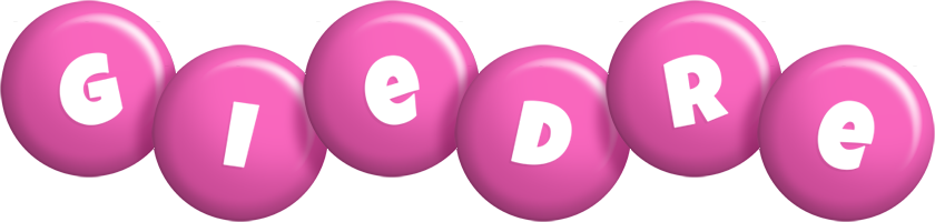 Giedre candy-pink logo