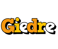 Giedre cartoon logo