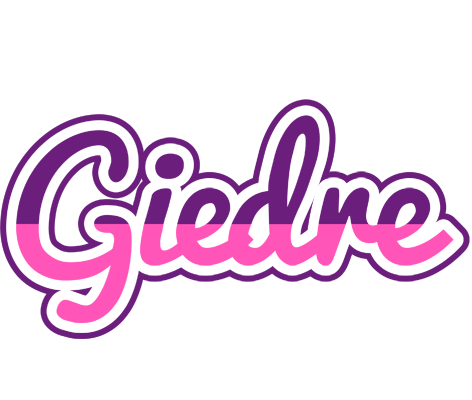 Giedre cheerful logo