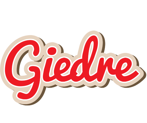 Giedre chocolate logo
