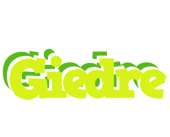 Giedre citrus logo
