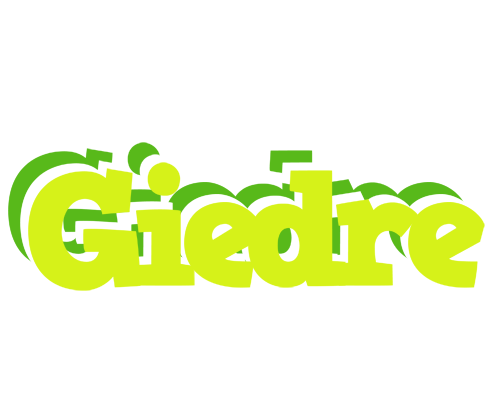 Giedre citrus logo