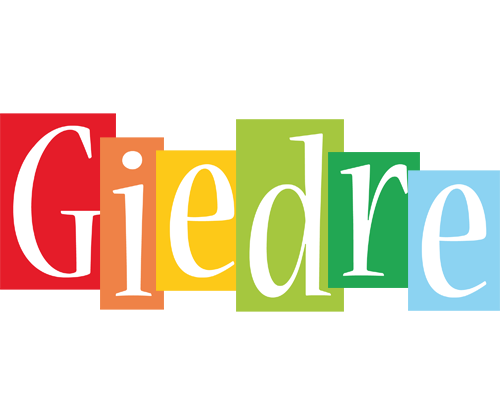 Giedre colors logo