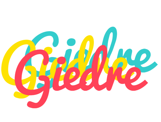 Giedre disco logo