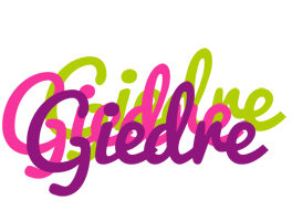 Giedre flowers logo