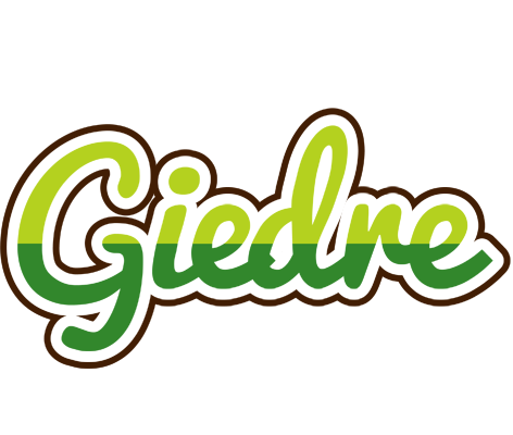 Giedre golfing logo