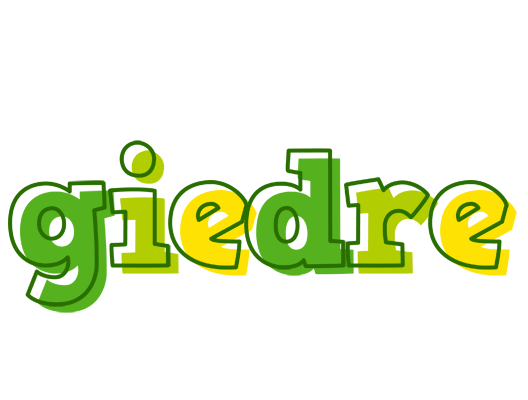 Giedre juice logo