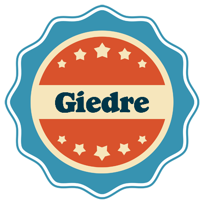 Giedre labels logo