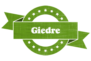Giedre natural logo