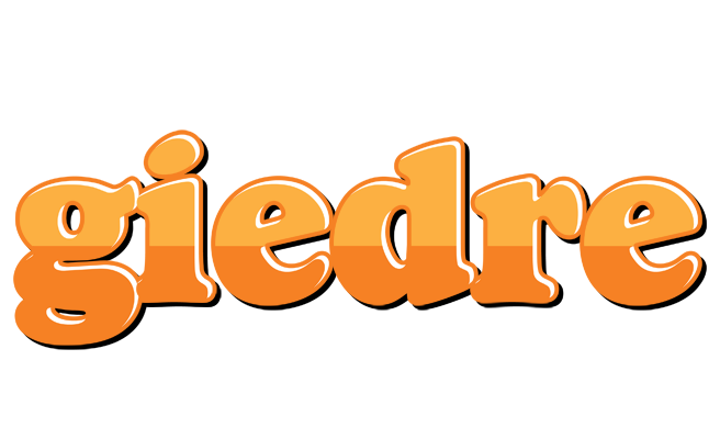 Giedre orange logo