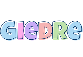Giedre pastel logo
