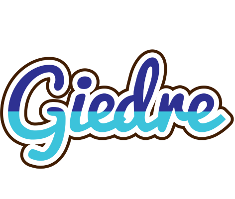 Giedre raining logo
