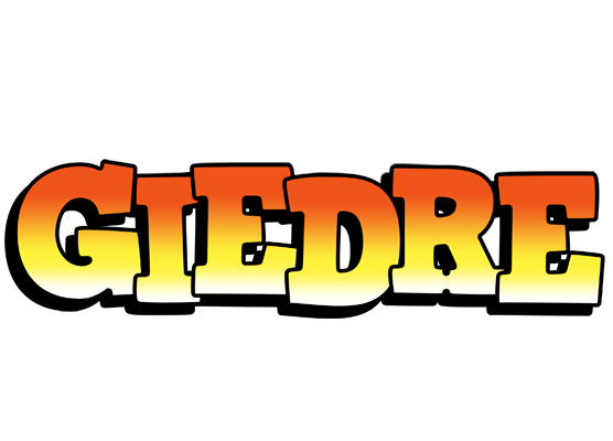 Giedre sunset logo