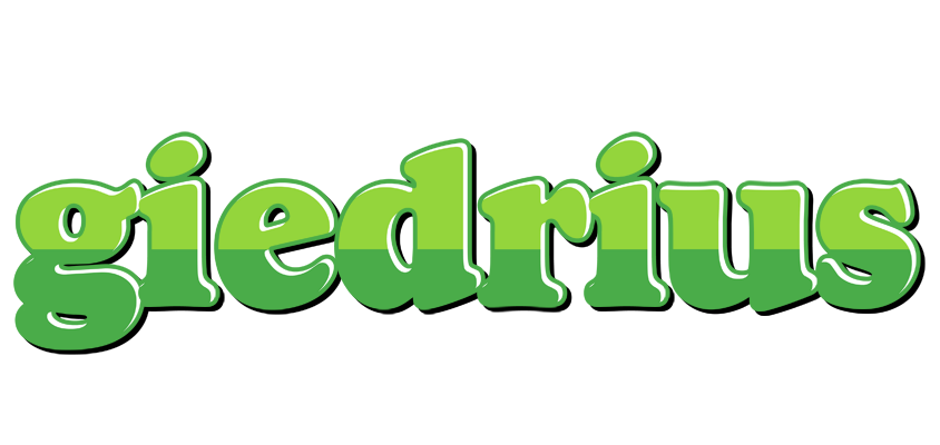Giedrius apple logo