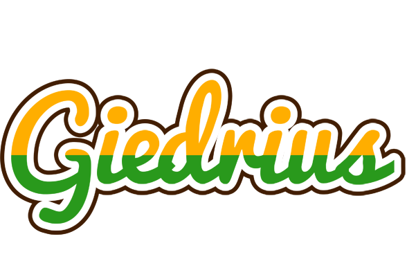 Giedrius banana logo