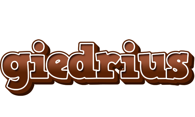 Giedrius brownie logo