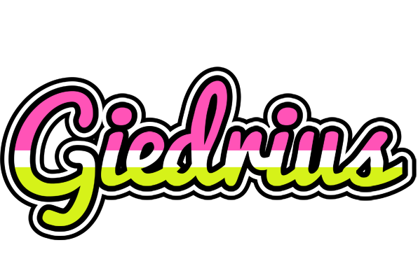 Giedrius candies logo
