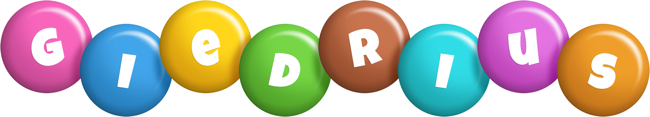 Giedrius candy logo