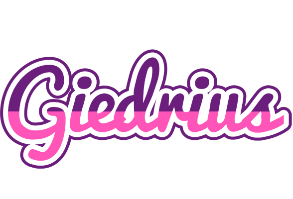 Giedrius cheerful logo