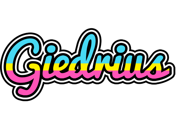 Giedrius circus logo