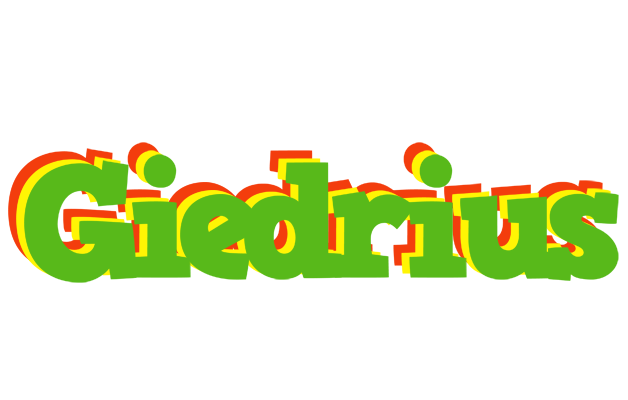 Giedrius crocodile logo
