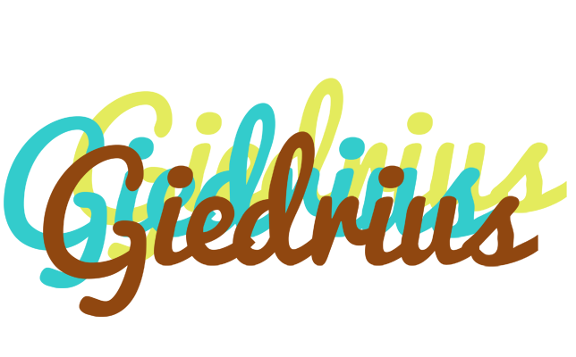 Giedrius cupcake logo