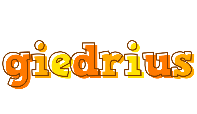 Giedrius desert logo