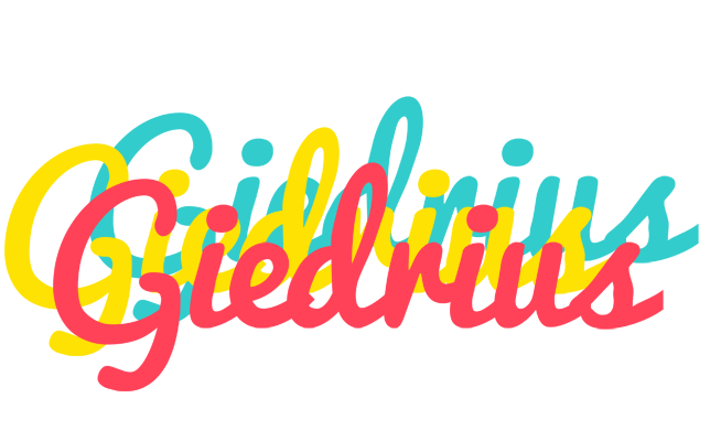 Giedrius disco logo