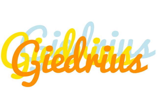 Giedrius energy logo