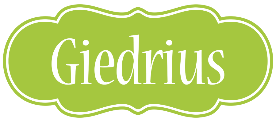 Giedrius family logo