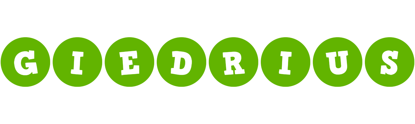 Giedrius games logo