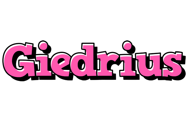 Giedrius girlish logo