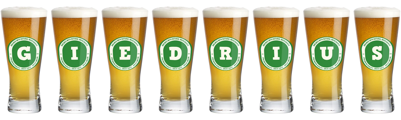 Giedrius lager logo