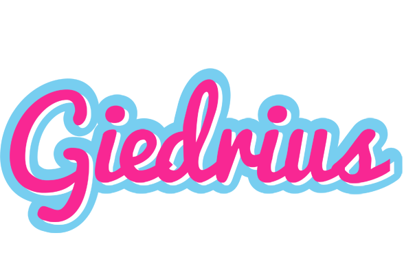 Giedrius popstar logo