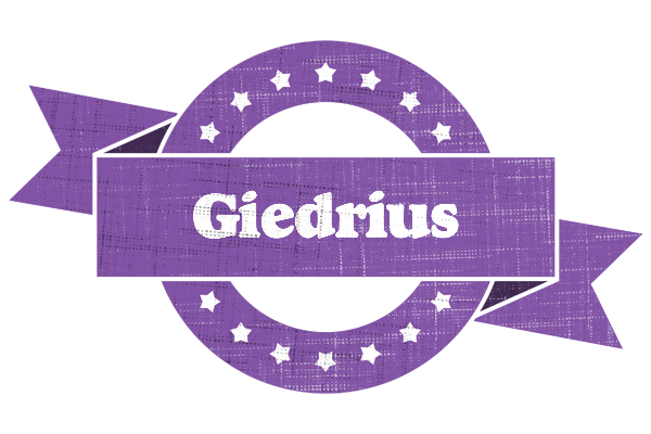 Giedrius royal logo
