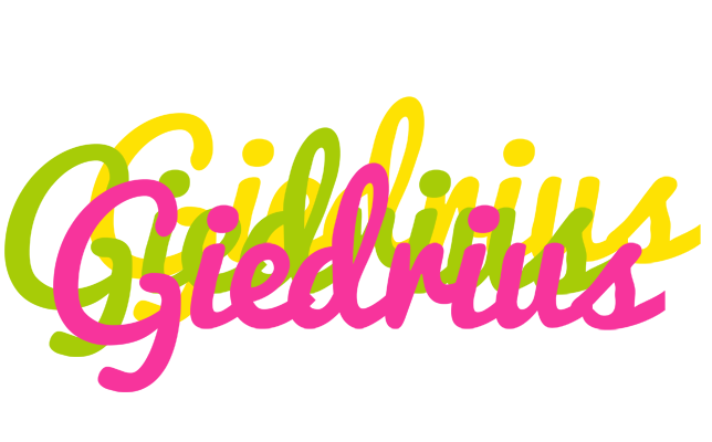 Giedrius sweets logo