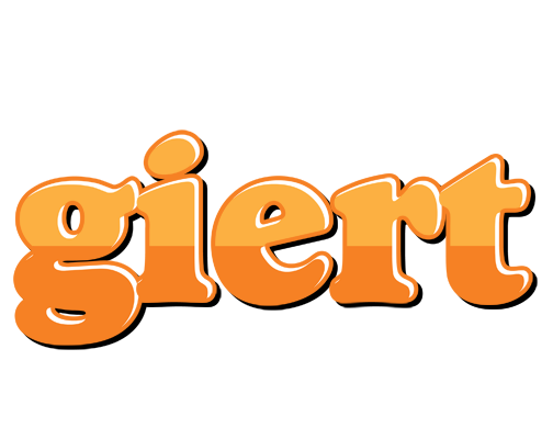 Giert orange logo