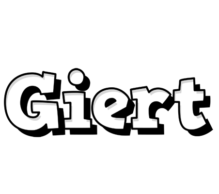 Giert snowing logo
