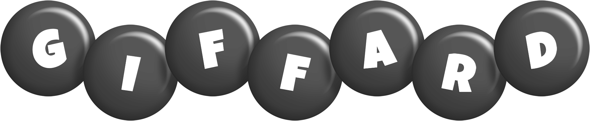 Giffard candy-black logo