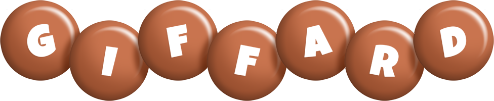 Giffard candy-brown logo