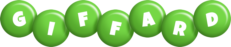 Giffard candy-green logo