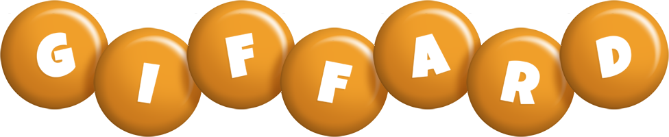 Giffard candy-orange logo