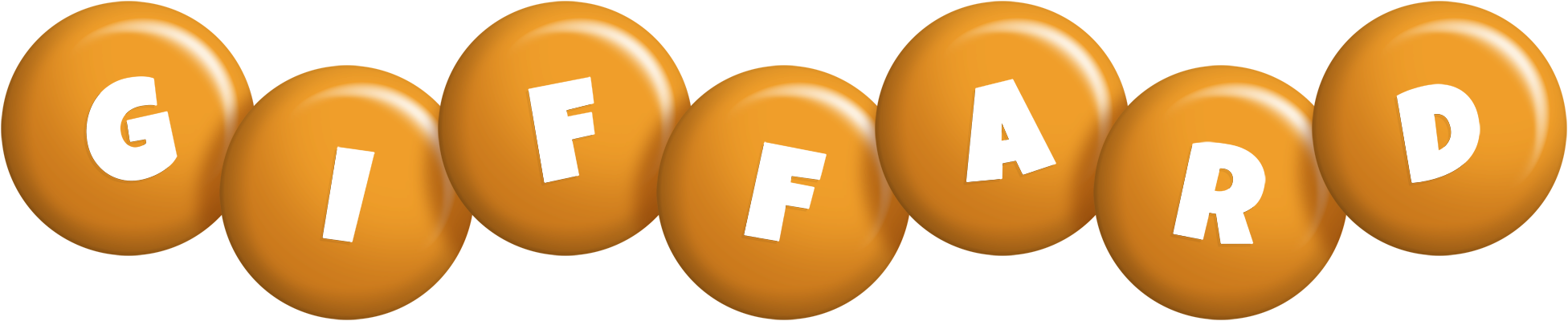 Giffard candy-orange logo